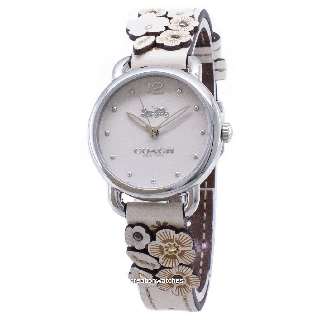 Coach delancey 2025 floral watch