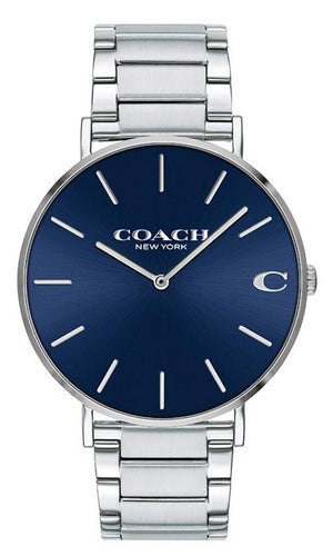 Coach Men's Modern Sport Delancey Chronograph 42mm 14602374, Stainless  Steel Band, Jewelry & Watches