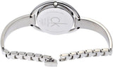 Calvin Klein Impetuous Silver Dial Silver Steel Strap Watch for Women - K4F2N116