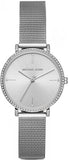 Michael Kors Darci Quartz Silver Dial Silver Mesh Strap Watch for Women - MK7123