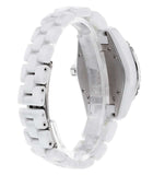 Chanel J12 Diamonds Quartz Ceramic White Dial White Steel Strap Watch for Women - J12 H2422