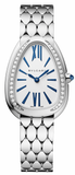 Bvlgari Serpenti Seduttori Diamonds White Gold Dial White Gold Steel Strap Watch for Women - SERPENTI103148