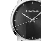 Calvin Klein City Quartz Black Dial Black Leather Strap Watch for Men - K2G2G1C1