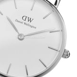 Daniel Wellington Classic Bayswater White Dial Blue NATO Strap Watch For Men - DW00100276