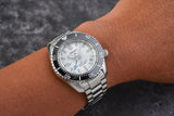 Seiko Prospex Sea Arctic Ocean GMT Limited Edition Silver Dial Silver Steel Strap Watch For Men - SPB439J1