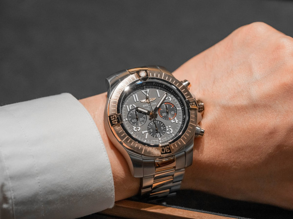 breitling super avenger gold