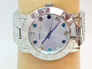 Marc Jacobs Amy White Dial Silver Steel Strap Watch for Women - MBM3140