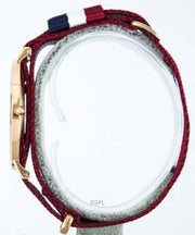 Daniel Wellington Classic Cambridge White Dial Two Tone NATO Strap Watch For Men - DW00100003