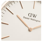 Daniel Wellington Classic St Mawes White Dial Brown Leather Strap Watch For Men - DW00100006