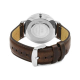 Daniel Wellington Classic Bristol Black Dial Brown Leather Strap Watch For Men - DW00100131