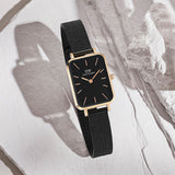 Daniel Wellington Quadro Ashfield Black Dial Black Mesh