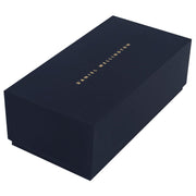 Daniel Wellington Iconic Link Pink Dial Silver Steel Strap Watch For Women - DW00100327