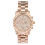 Michael Kors Paris Limited Edition Rose Gold Dial Steel Strap Watch for Women - MK5716