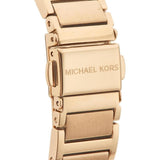 Michael Kors Portia Quartz Gold Dial Gold Steel Strap Watch For Women - MK3886