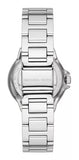 Michael Kors Camille Chronograph White Dial Silver Steel Strap Watch For Women - MK7198