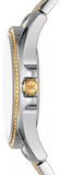 Michael Kors Kacie Three Hand Silver Dial Two Tone Steel Strap Watch for Women - MK6931