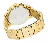 Guess Mini Sunrise Quartz Gold Dial Gold Steel Strap Watch For Women - W0448L2