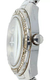 Guess Luna Diamonds Silver Dial Silver Steel Strap Watch for Women - W0729L1