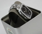 Fossil Inscription Multifunction Black Dial Silver Steel Strap Watch for Men - BQ2655