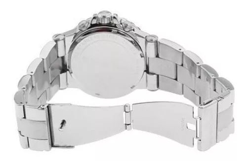 Michael Kors Dylan Silver Dial Silver Steel Strap Watch for Women