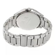 Armani Exchange Hampton Chronograph Blue Dial Silver Steel Strap Watch For Men - AX2178