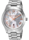 Michael Kors Layton Silver Dial Silver Steel Strap Watch for Women - MK5958