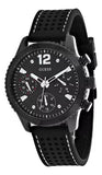 Guess Marina Chronograph Black Dial Black Rubber Strap Watch for Women - W1025L3