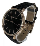 Michael Kors Addyson Quartz Black Dial Black Leather Strap Watch for Women - MK2948