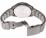 Armani Exchange Drexler Chronograph Grey Dial Grey Steel Strap Watch For Men - AX2603