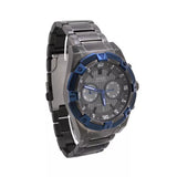 Guess Sport Analog Grey Dial Grey Steel Strap Watch for Men - W0377G5