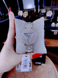 Guess Trend Diamonds Silver Dial Silver Steel Strap Watch for Women - GW0512L1