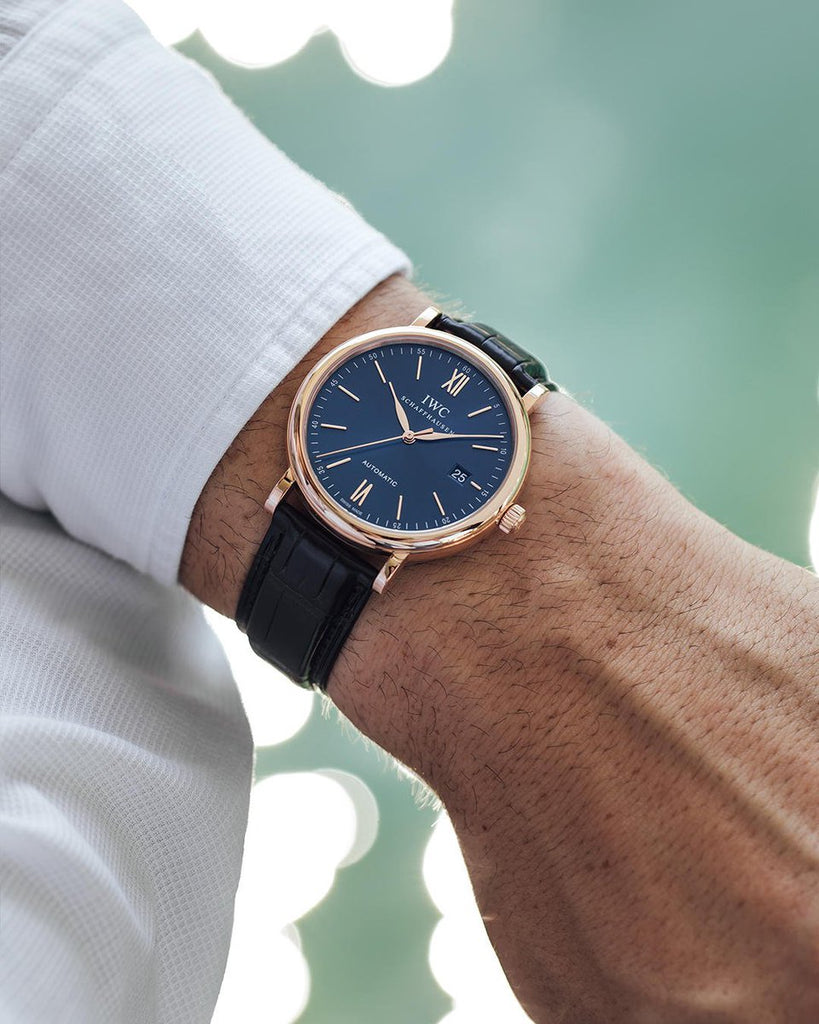 Iwc portofino blue hotsell