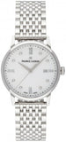 Maurice Lacroix Eliros Date White Dial Silver Steel Strap Watch for Women - EL1094-SS002-150-1