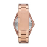 Fossil Riley Multifunction Rose Gold Dial Rose Gold Steel Strap Watch for Women - ES2811