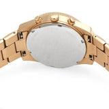 Fossil Boyfriend Multifunction Rose Gold Dial Rose Gold Steel Strap Watch for Women - ES3885