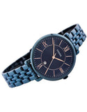 Fossil Jacqueline Blue Dial Blue Steel Strap Watch for Women - ES4094