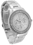 Fossil Stella Sport Multifunction Silver Dial Silver Steel Strap Watch for Women - ES5108