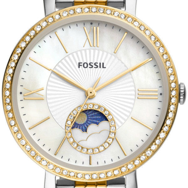 Moon Fossil Quarzuhr Jacqueline Fossil Jacqueline Analog