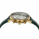 Fossil Neutra Chronograph Green Dial Green Leather Strap Watch for Women - ES5239