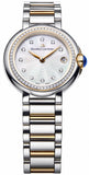 Maurice Lacroix Fiaba Date Diamonds White Mother of Pearl Dial Two Tone Steel Strap Watch for Women - FA1007-PVP23-170-1