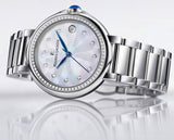 Maurice Lacroix Fiaba Diamonds Mother of Pearl Dial Silver Steel Strap Watch for Women - FA1004-SD502-170-1