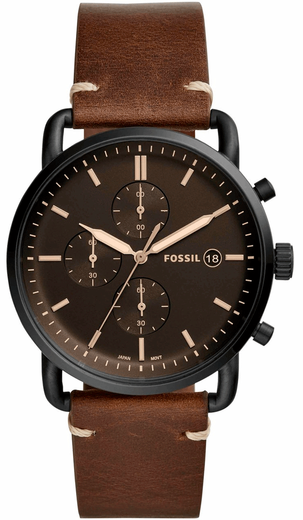 Chronograph Watch Fossil The Commuter Chronograph Buy Fossil