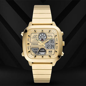 Fossile フォッシル Retro Digital レトロ ゴールド Fossil Retro Digital Watches | Nostalgic Looks, Fresh Design