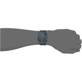 Fossil Machine Chronograph Black Dial Black Leather Strap Watch for Men - FS5361