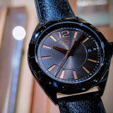 Tag Heuer Formula 1 35mm Quartz Black Dial Black Leather Strap Watch for Women - WBJ1314.FC8230