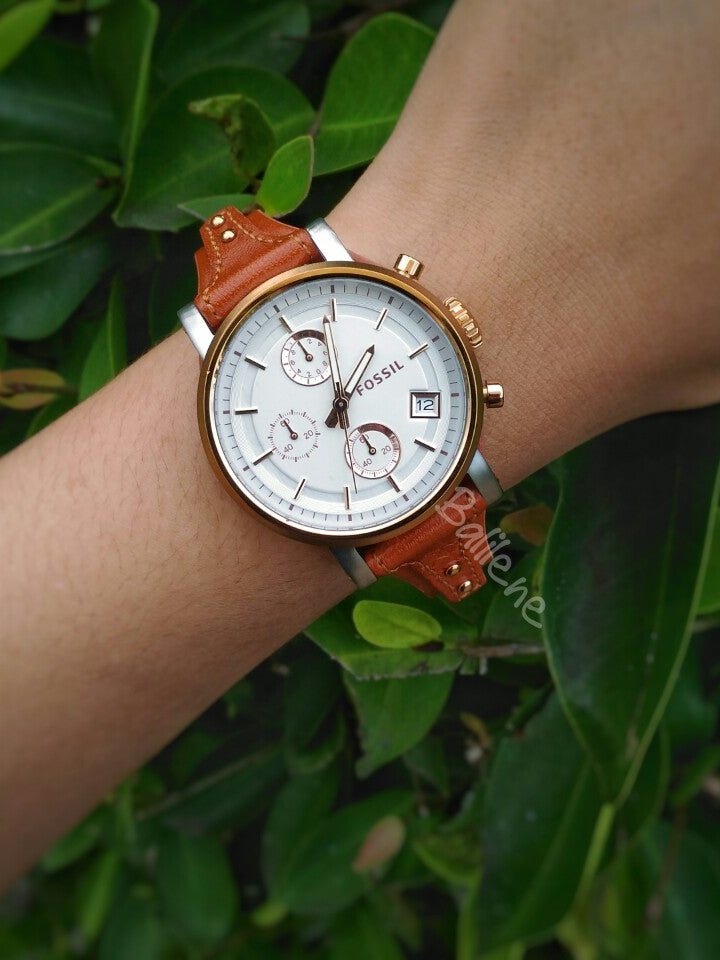 Fossil original boyfriend clearance chronograph watch