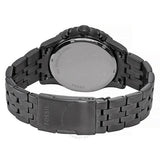 Fossil FB-01 Chronograph Black Dial Grey Steel Strap Watch for Men - FS5835