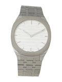 Gucci 25H Quartz Silver Dial Silver Steel Strap Watch For Women - YA163402