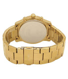 Guess Confetti Diamonds Gold Dial Gold Steel Strap Watch for Women - W0774L2