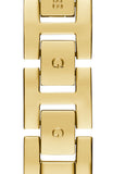 Guess Gala Diamonds Gold Dial Gold Steel Strap Watch for Women - GW0401L2